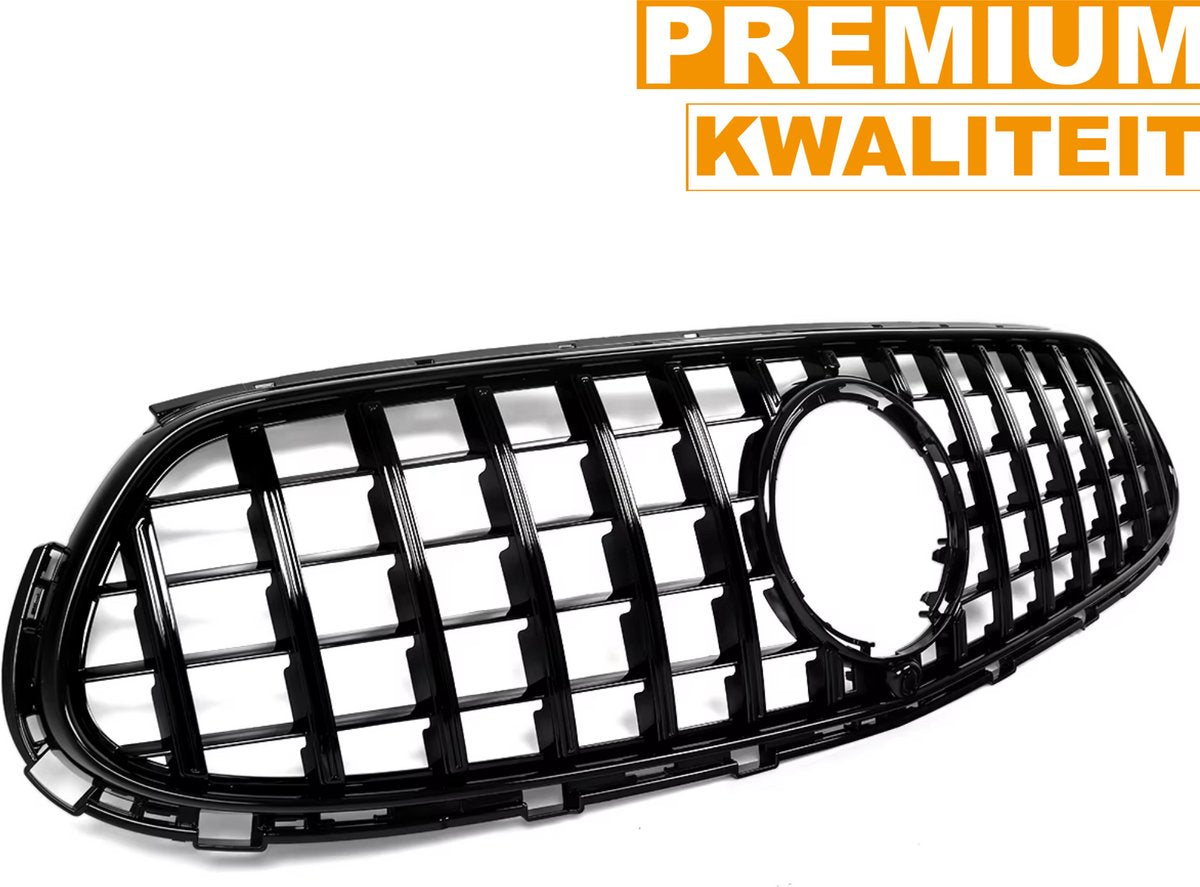 GT Grille voorbumper - Geheel Zwart - Auto Accessoires - Voor Mercedes X254 GLC300 Sport Model (2023-2024)