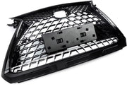 Voorbumper grille Gitro - Voor Lexus RX350/RX450H/RX350L (2016-2019) - Basissport Stijl - Chroom & Zwart