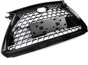 Grille Gitro Sportline - Voorbumper grille Gitro - Voor Lexus RX350/RX450H/RX350L (2016-2019) - Basissport Stijl - Chroom & Zwart