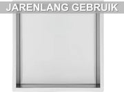 Douchenis - Wandnis - Inbouwnissen - Voor Badkamer & Douche - RVS - 31x31cm