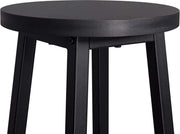 Hoge barkrukken Parijs - Zwart - Set van 2 - Keuken - Barstoelen - Zonder rugleuning - Hout