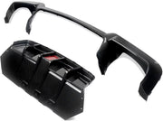 Achterbumper - Voor BMW E92/E93 335i M Sport 2007-2013 - Auto accessoires - Diffuser lip - Carbon Look