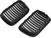 Voorgrille Obsidian - Voorbumper grille - Voor BMW M3 E36 3 Serie Coupe/Sedan (1997-1999) - Matzwart - Auto accessoires