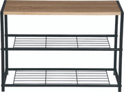 Happyment Luxe Schoenenrek - 6 paar - Schoenenbank vintage - Zwart