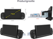 Autoradio met bluetooth - Carplay - Voor Fiat Panda (2013-2020) - Geschikt voor Apple en Android - Stereo - Navigatie - Navigatiesysteem auto - 1GB 32GB