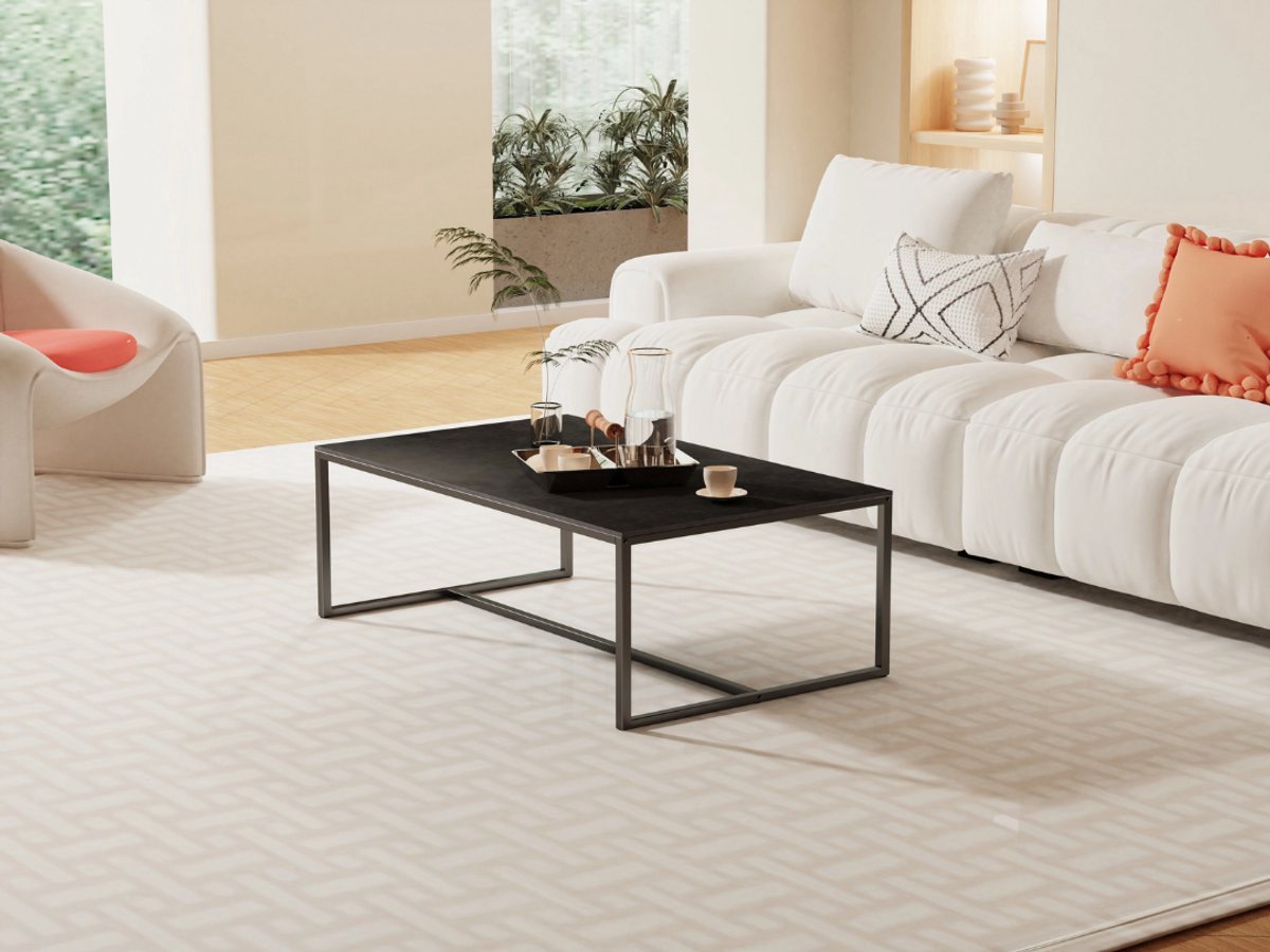 Eettafel Fioren - Opulence - 8 tot 10 personen - Marmer look - Uitschuifbaar - 150 to 180cm - Glossy jade
