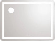 Grote Make-up Spiegel - Voor Make-up tafel - Verlichte Spiegel met Smart Touch en 3 Dimbare Kleuren - 80 x 60 cm