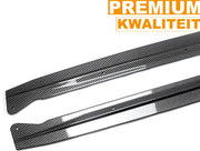 MP Stijl Zijrok Verlenging - Koolstofvezel Look - Auto accessoires - Voor BMW F15 X5/F85 X5M/F16 X6/F86 X6M