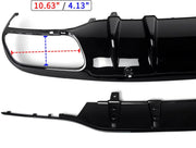 Achterbumper - Voor Mercedes C-Klasse C205/A205 Coupe/Convertible 2015-2018 - Auto accessoires - Splitter lip - C63 stijl