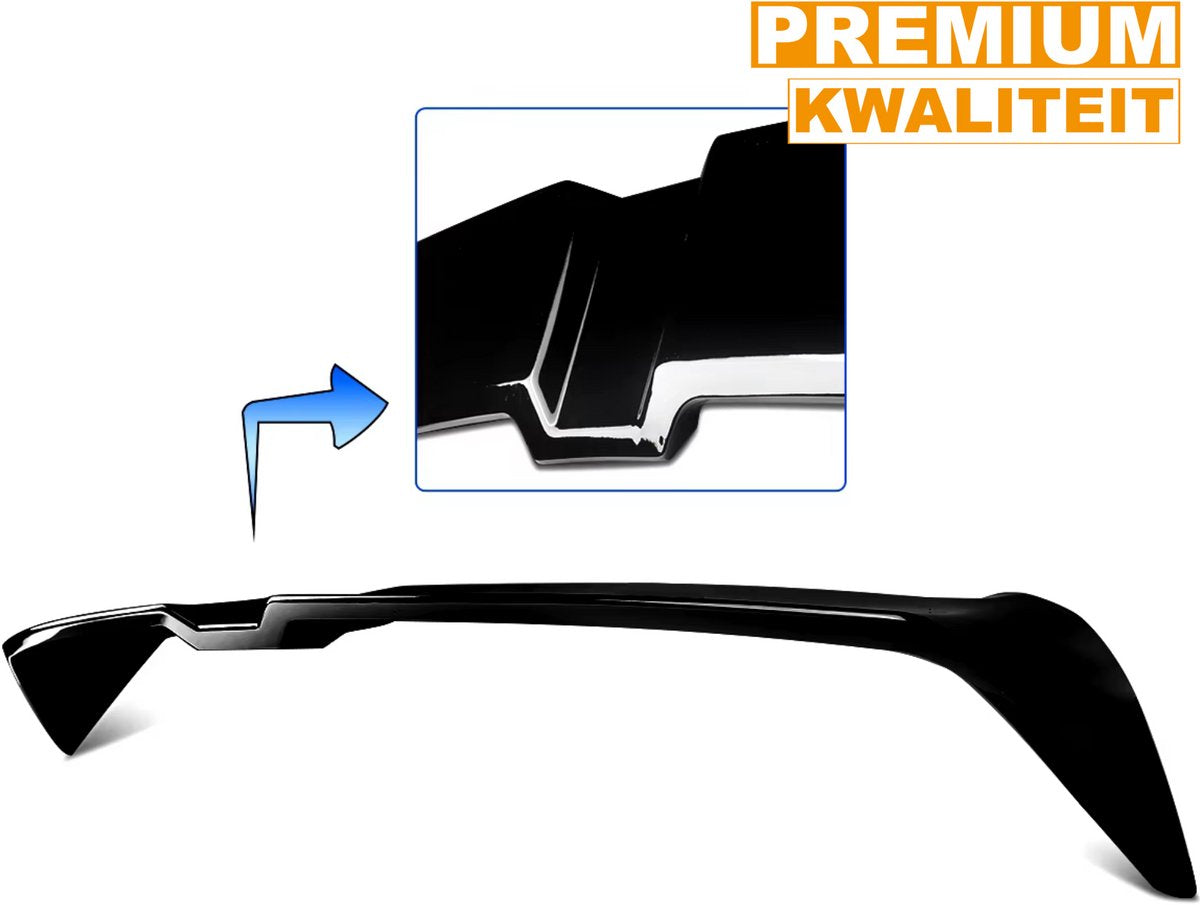 Achterspoiler - Voor VW Golf MK6 2008-2013 - Auto accessoires - Dakspoiler - Vleugelspoiler - Gloss Zwart