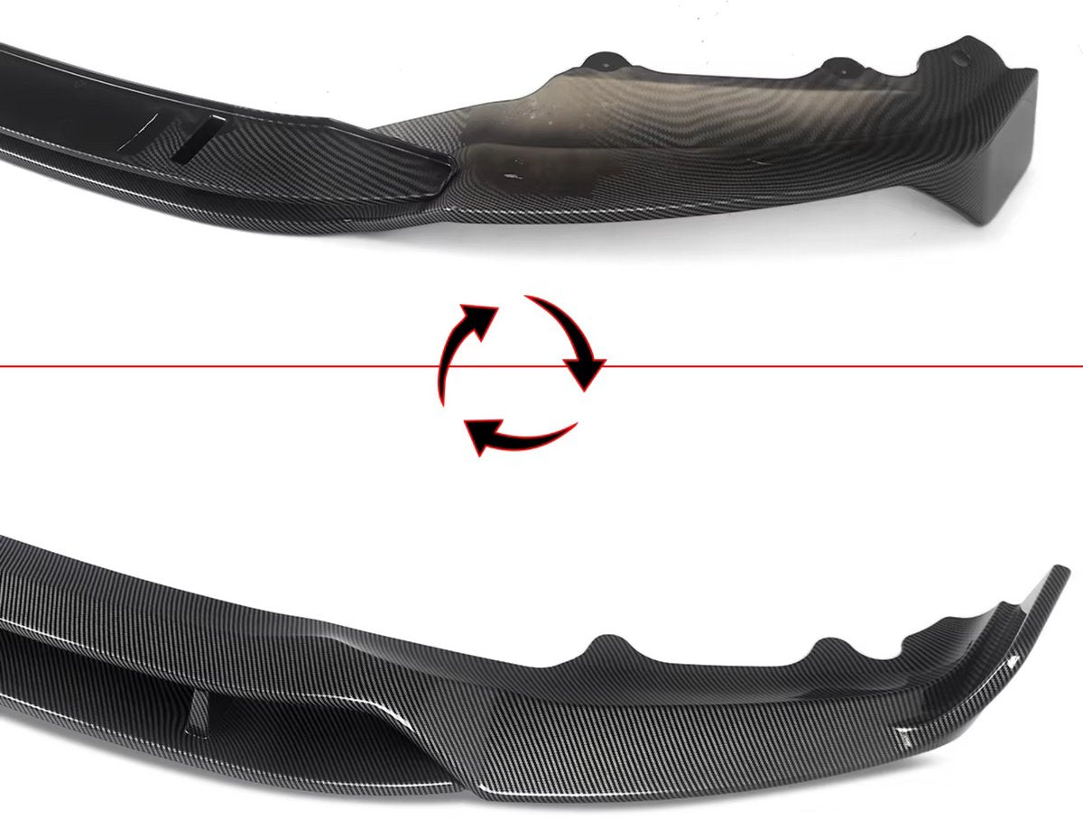 Voorbumper Splitter Lip - Carbon Look - Voor BMW X5 F15 (2013-2018) - M Performance Stijl