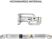 CO2 Laser Buis - Bouwlaser- Kruislaser- 40W Professionele Laserglasgraveurbuis - Laserbuis