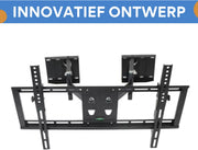 Flex tv muurbeugel - Ook voor hoeken - Universeel - Voor 32"-65"