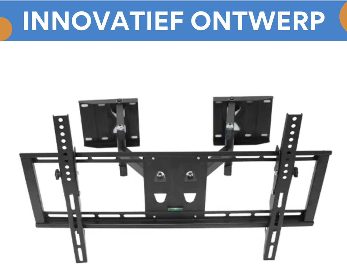 Flex tv muurbeugel - Ook voor hoeken - Universeel - Voor 32"-65"
