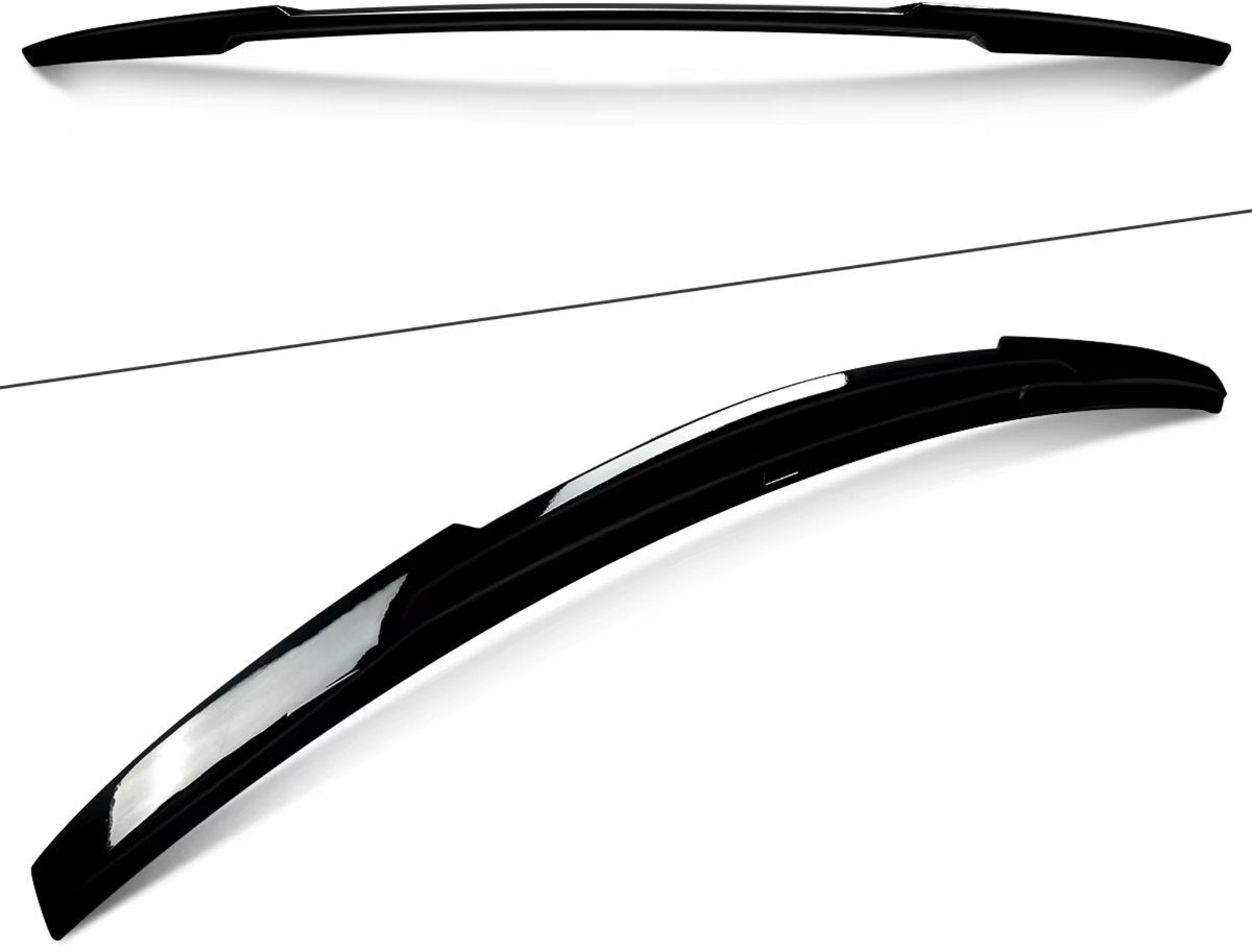 Kofferbak Spoiler Brutal - Voor Audi A4/S4/RS4 B8 Sedan (2008-2012) - M4 BrutalStijl - Achterbumper - Gloss Zwart