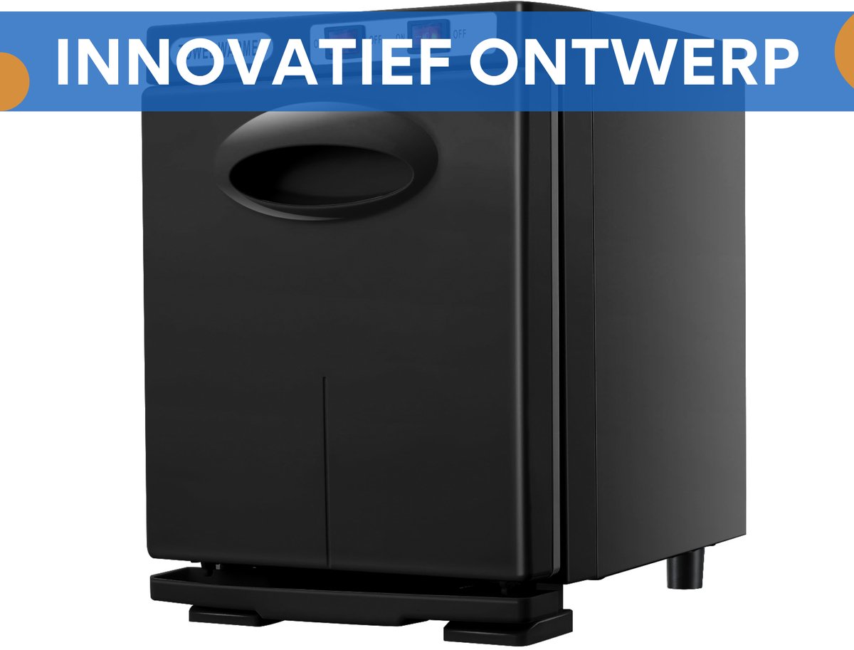 Handdoek verwarmer - Towel verwarmer - Warmer - Voor Gezichtsspa en Schoonheidssalon - 5L - met Aluminium Kamer - Snelle en Hygiënische Verwarming - Zwart