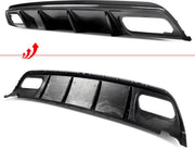 Aerox DiffuserLine - Achterbumper Diffuser Lip - Carbon Look - Voor Mercedes A-Klasse W176 A200/A45 AMG (2013-2018) - Auto Accessoires
