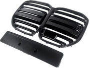 Bumper GT Luxtra - Bumper - Voor BMW 4 Serie G22/G23 (2021-2023) - Gloss Zwart - M Prestatie Stijl - Auto accessoires