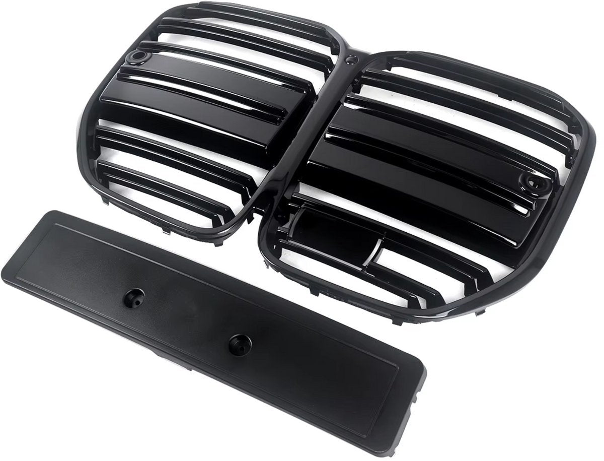 Bumper GT Luxtra - Bumper - Voor BMW 4 Serie G22/G23 (2021-2023) - Gloss Zwart - M Prestatie Stijl - Auto accessoires