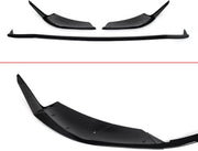 Front Splitter Spoiler Lip - M Sport Stijl - Gloss Zwart - Voor BMW 1 Serie F20/F21 (2015-2018) - Auto Accessoires