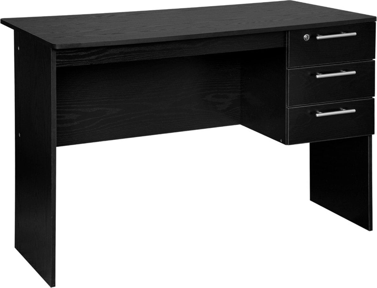 Happyment® Modern bureau - Werk - Studie - Computerbureau - Gaming - Industrieel - Desk - Black friday - Kerstcadeau