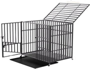Hondenbench Titan - 107CM - Hondenhok - Metaal - Kennel - Op wielen