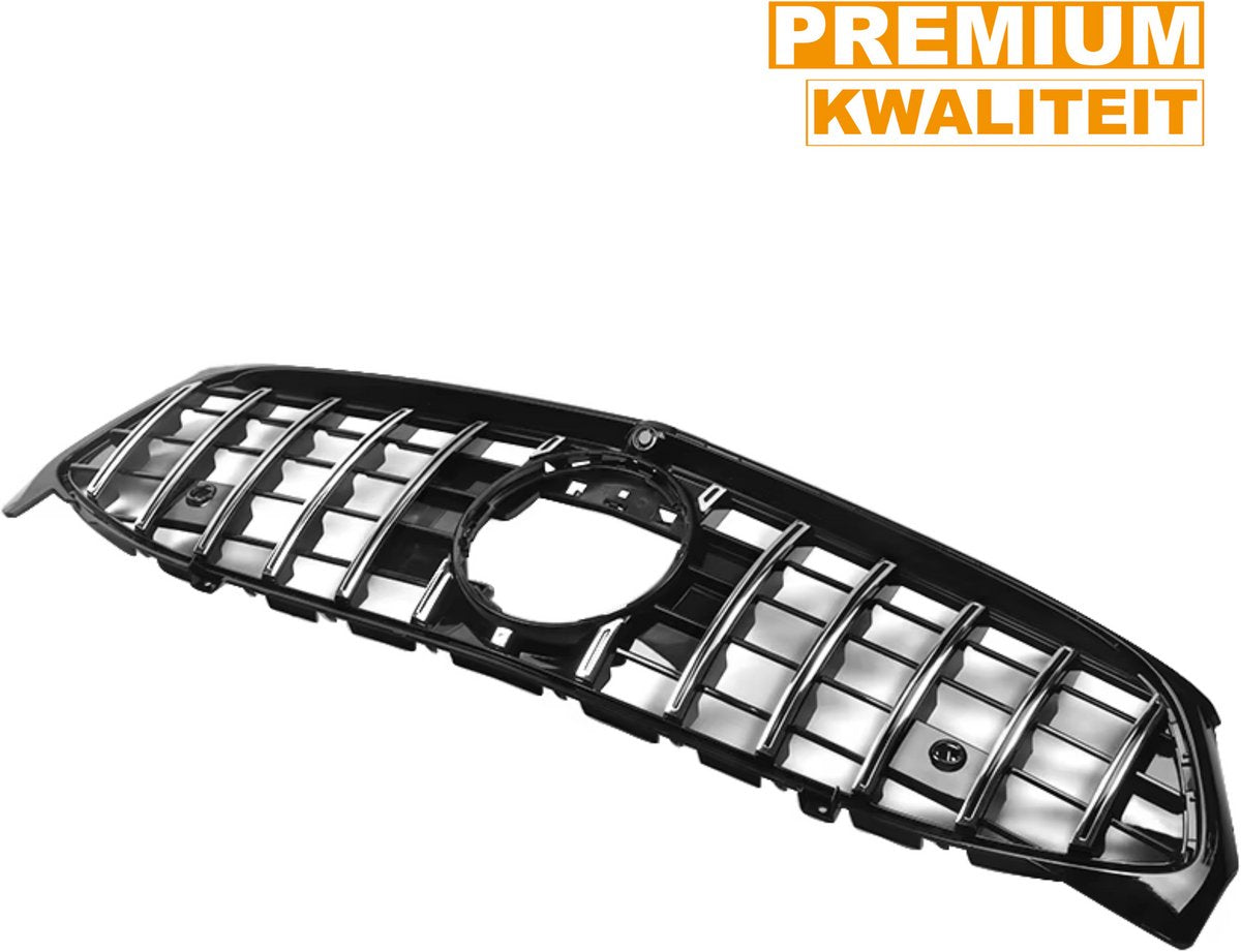 GT Sport Grille - Chroom/Zwart - Voor Mercedes CLA-Klasse W118 (2020) - Auto Accessoires