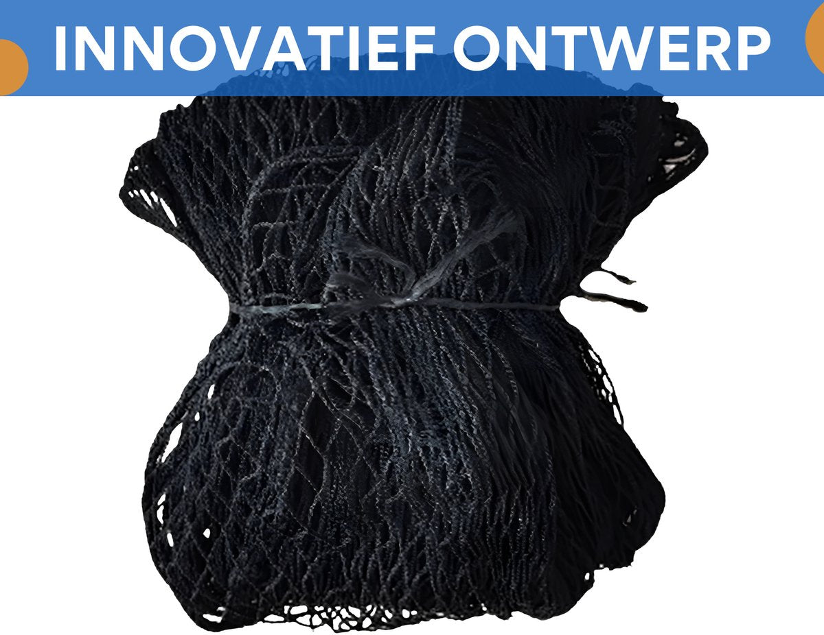 Golfoefennet - Chipping net - Golfaccessoires - Golf - 3x3m - Voor Indoor & Outdoor Training - Zwart