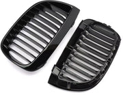 Voorbumper Grille - Gloss Black - Auto accessoires - Voor BMW E81/E87 1 Serie (2004-2007)
