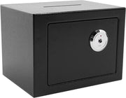 Kluis kluis - 23cm - Waterdicht - 2 sleutels - Zwart