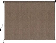 Buiten blinds rolgordijn - Zonnescherm - Jaloezieen - Curtains - Oprolbaar - 240x180cm - Bruin