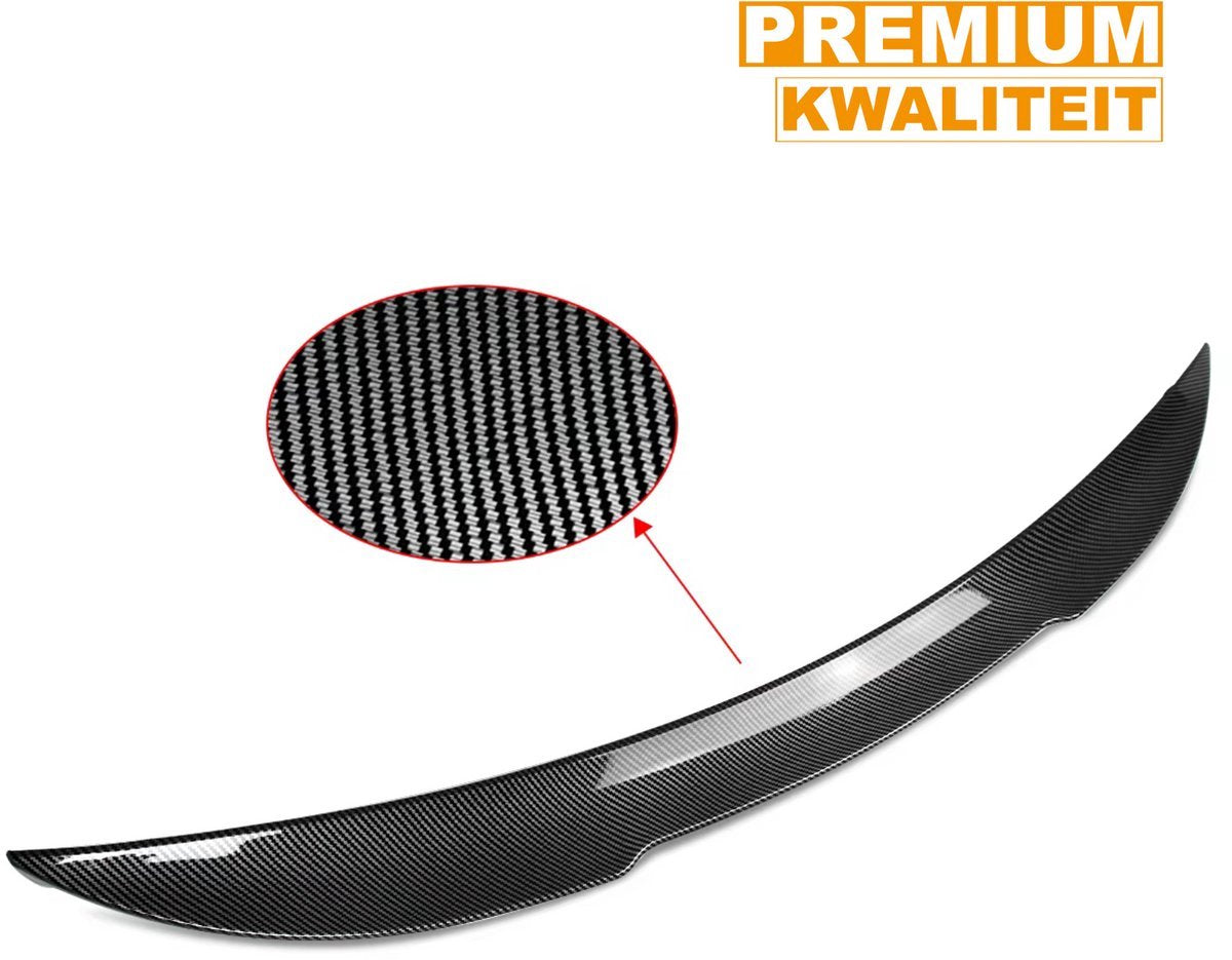 Spoilerblade Nitro GT - Achterlip Spoiler - Carbon Kleur - AC Stijl - Voor BMW 3 Serie 330i G20/G80 - Auto Accessoire