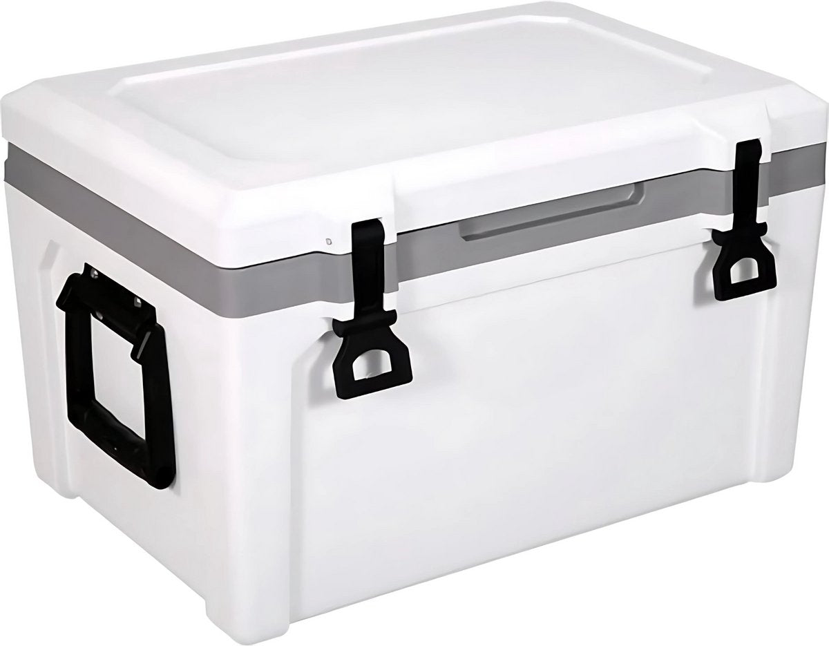 Koelbox 57L - Frigo Vriezer - Koelkast - Draagbare frigobox - Camping - Isolerend - Ruimte voor 50 blikes