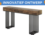 Consoletafel landy - Wandtafel - Bruin - Sidetafel - Massief hout - Haltafel - Woonkamer of hal