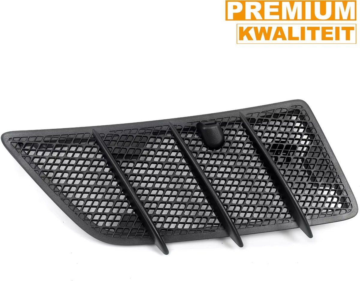 Dynavent RoosterSet - Motorkap Rooster Cover - Zwart - Voor Mercedes W164 GL350/ML350/GL450 (2008-2011) - Set van 2 - Auto Accessoires