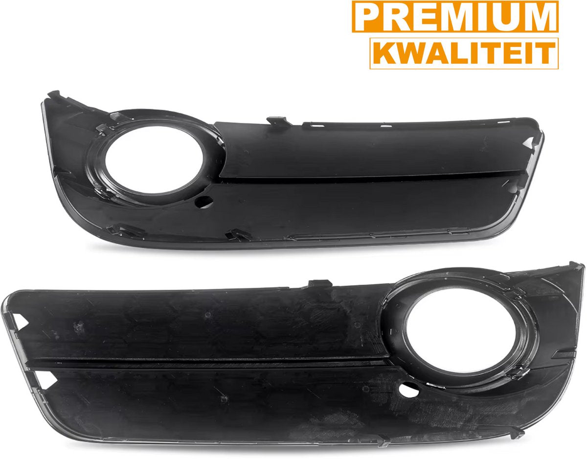 Voorbumper - Voor Audi A5 Coupe/Cabrio 2008-2011 - Auto accessoires - Mistlichtgrille - Bumpercover voorzijde - Zwart