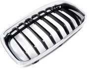 Niergrille Vanta - Rechter voor Nier grille - Voor BMW 3 Serie F30/F31/F35 (2012-2018) - Chroom & Zwart - Auto accessoires