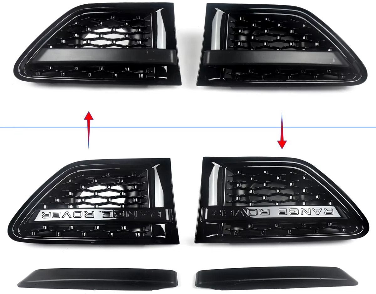 Grille Evoque Nitro - Voorbumper grill - Autobiografie Look - Voor Range Rover Sport L320 (2010-2013)