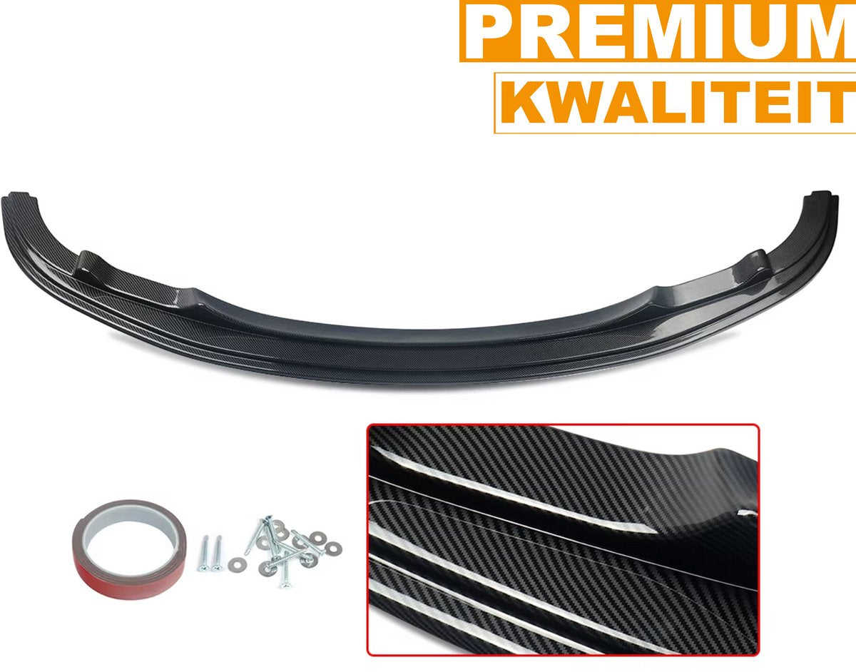 Voorbumper - Voor BMW E92/E93 M Sport 2010-2013 - Auto accessoires - Lipsplitter - Carbon Look