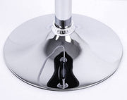 Barkrukken Nero - Met rugleuning - Kunstleer - Set van 2 - Keuken - Barstoelen ergonomisch - Zwart - Verstelbaar in hoogte - Zithoogte 60-82cm