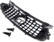 GT Grille Nitros - Voorbumper Grille - Voor Mercedes GLA-Klasse H247 (2020-2023) - Glanzend Zwart - GT Stijl - Auto Accessoires