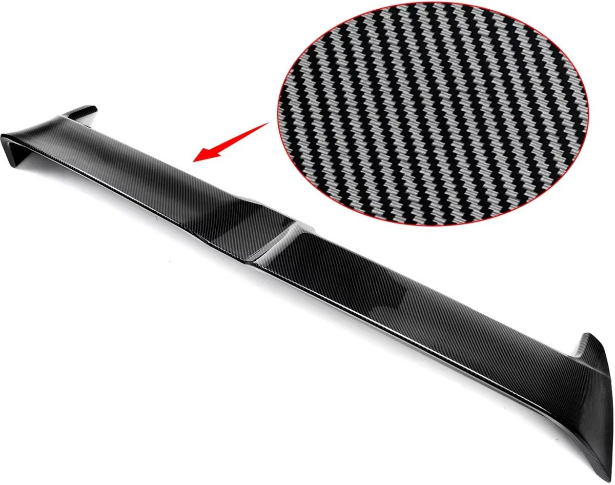 Achterspoiler Iron Carbon- Voor Volkswagen Golf 7 MK7/MK7.5 (2014-2017)- Koolstofvezel Look - Auto accessoires