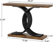 Consoletafel designer - Sidetafel - Wandtafel - Haltafel - Woonkamer - Modern vintage