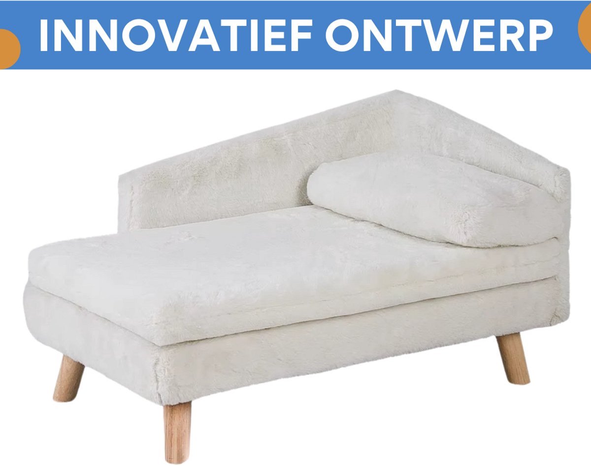 Kattenmand Cevila Opulence - Luxe Kattenmand - Op poten - Kattenbed - Hondenmand - Hondenbank - Hondensofa - Hondenzetel - 70cm