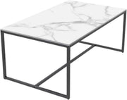 Opulence Eettafel Opulence - Marmer look - Uitschuifbaar - 150 to 180cm - Wit