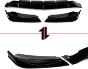 Apex C63 Blade - Voorbumper Splitter Lip - C63 Stijl - Gloss Zwart - Voor Mercedes C-Klasse W206/S206 (2022-2024) - Auto Accessoires