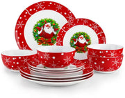 Noble Ontbijtborden – 4 persoons – 12 delig – Keramisch – Serviesset – Breakfast Plates