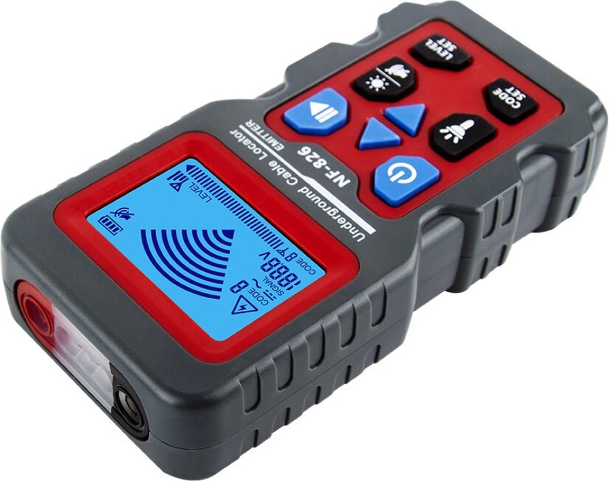Happyment Kabelzoeker - Kabeltester - Kabeldetector - Wire Tracker - Kabel Tracer - Multidetector- Toongenerator