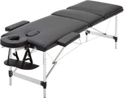 Massagetafel - Aluminium - Verstelbaar & Inklapbaar - Behandeltafel - Luxe