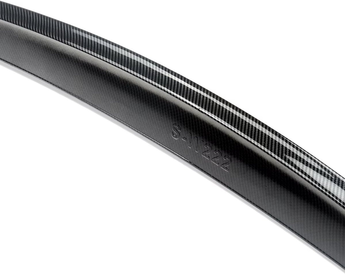 Achterspoiler - Voor Mercedes S-Klasse W222 S450/S560 2014-2020 - Auto accessoires - Lipspoiler - AMG stijl - Carbon Look